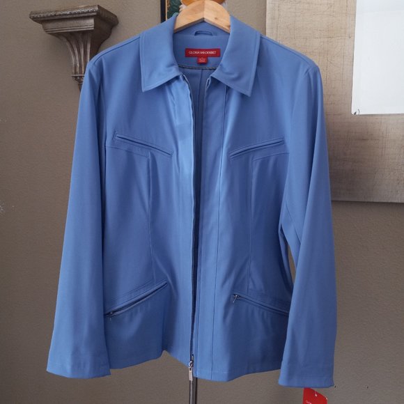 Gloria Vanderbilt zip-up jacket - Picture 4 of 11